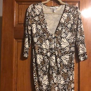 100% Silk Diane von Furstenburg dress flawless